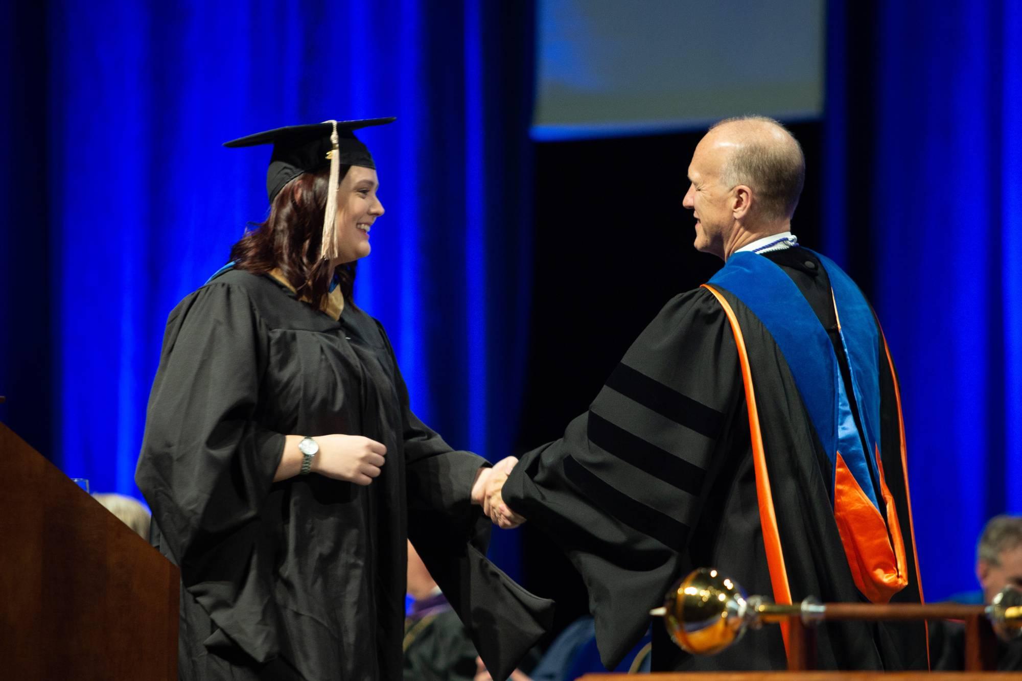 Thesis & Dissertation Student at graduation